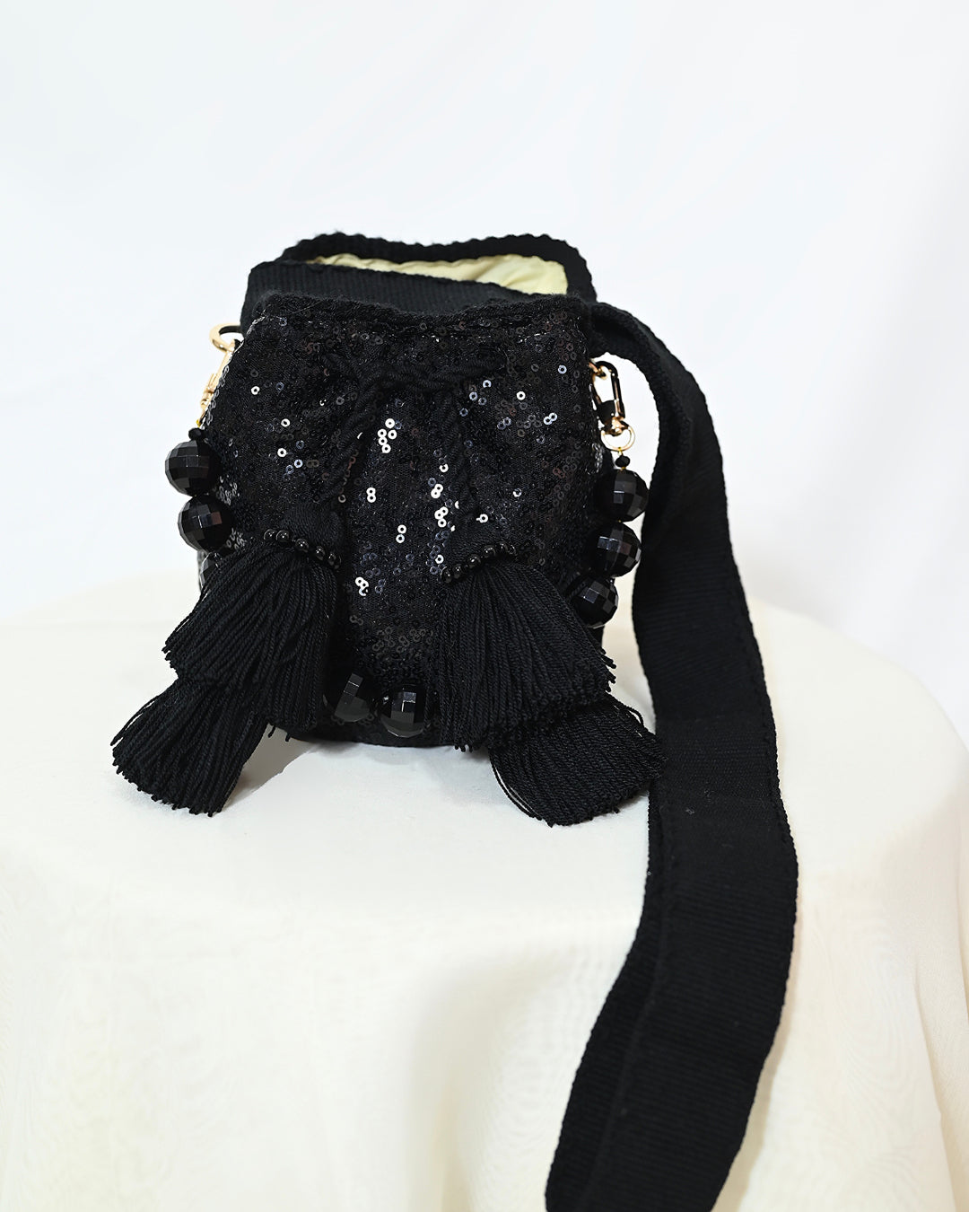 Mochila glam black doble uso