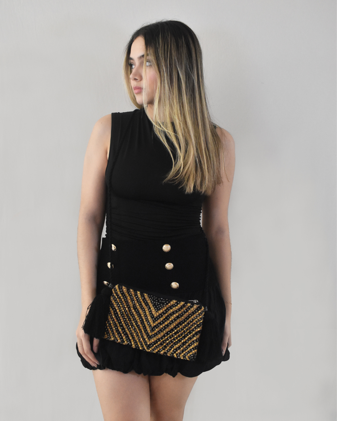 Manos libres black and silver