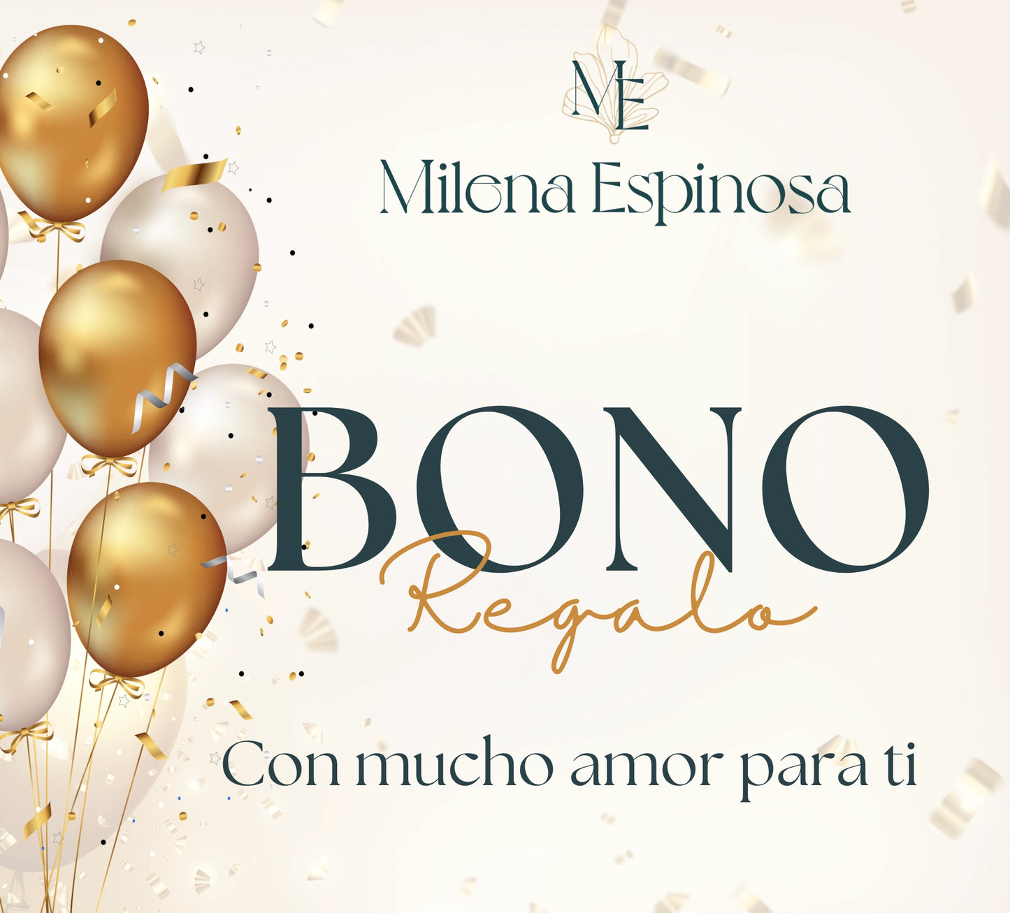 TARJETA DE REGALO MILENA ESPINOSA