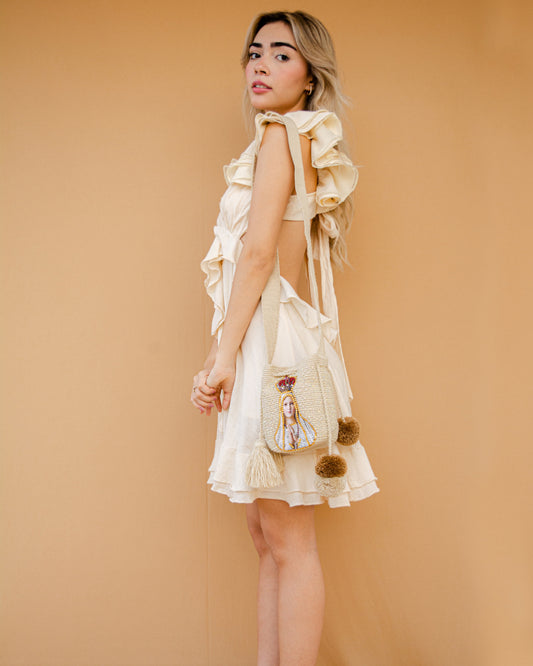 Mochila de la virgen de fátima