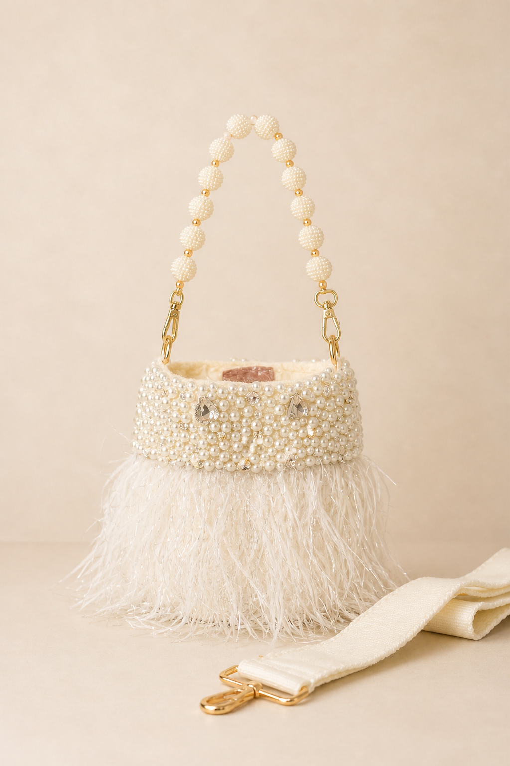 Mochila recamada doble Alma