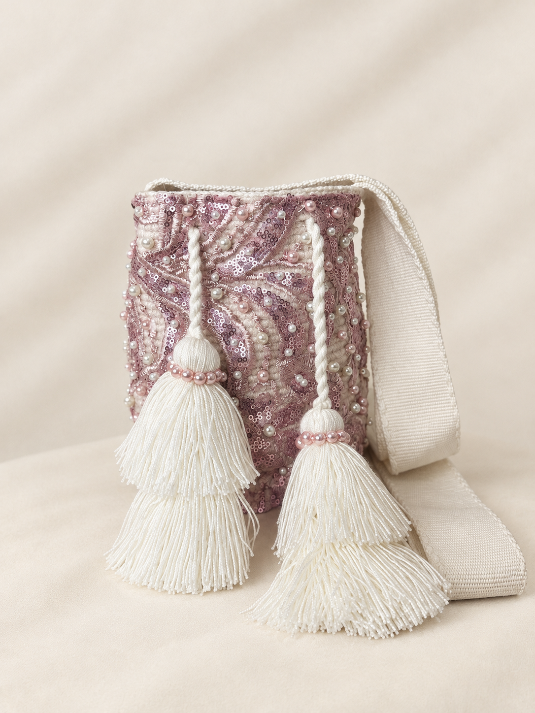 Mochila recamada Lila Luxe