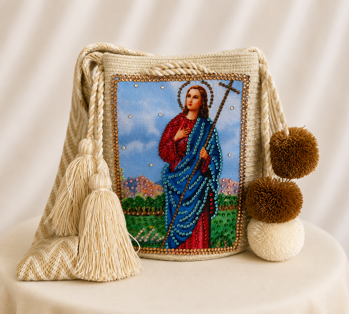 Mochila de la Virgen de Santa Marta