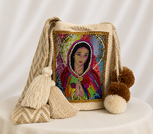 Mochila de la Virgen Maria Colors