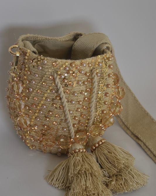 Mochila recamada doble uso Duo Luxe
