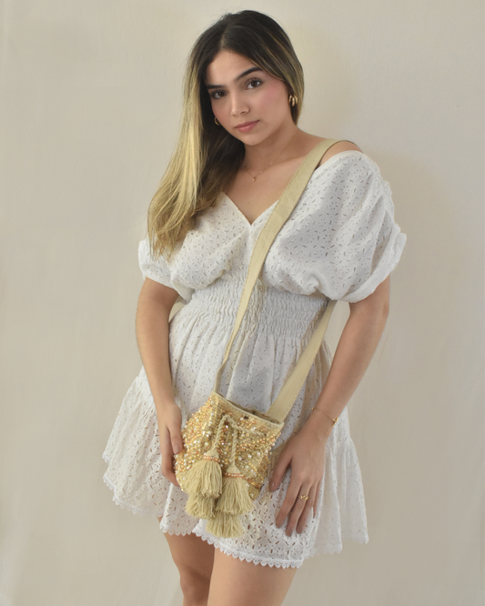 Mochila recamada Elaya