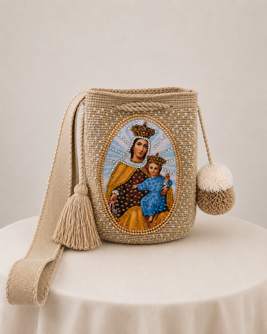 Mochila de la Virgen Del Carmen Celestial